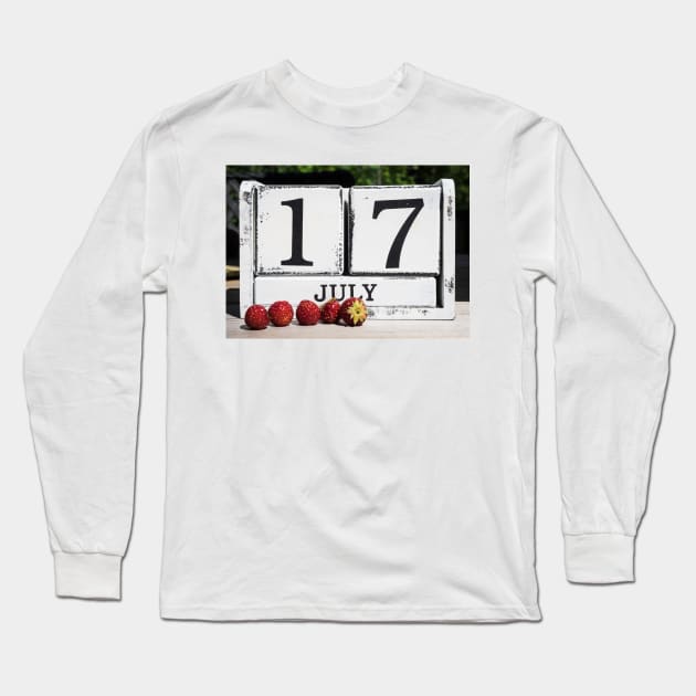 July 17 Long Sleeve T-Shirt by ansaharju